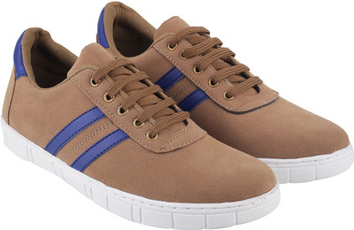 

Walkway Trendy Sneakers For Men(Beige, 20;beige