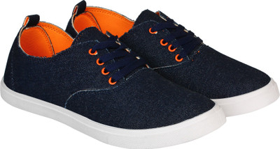 

Aero Canvas Canvas Shoes For Men(Navy, Orange