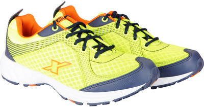 

Sparx Mesh Running Shoes For Men(Green, Green orange