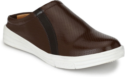

ZebX Slip On Sneakers For Men(Brown