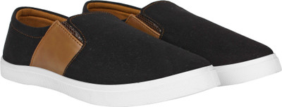 Aero Canvas Casuals For Men(Black, Brown