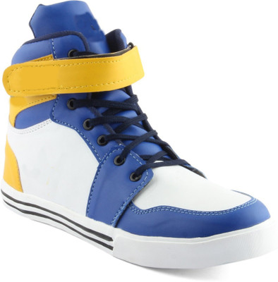 

CoolSwagg Stylish For Mens And Boys Dancing Shoes(Blue) Sneakers For Men(Multicolor, Blueyellow