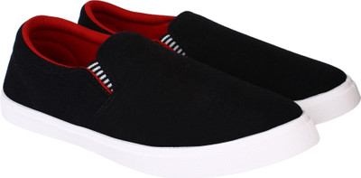 

Aero Canvas Casuals For Men(Black, Red