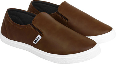 

Aero Canvas Loafers For Men(Brown, Black