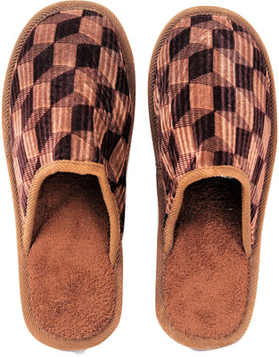 

Faster Unisex Home Slippers And Flip-Flops Slippers, Brown