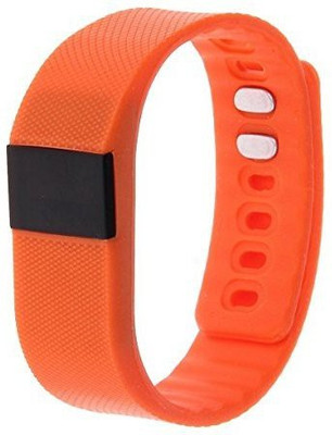 

TARVIK TW64 Smart Bluetooth Fitness Band(Orange Strap UNIVERSAL)