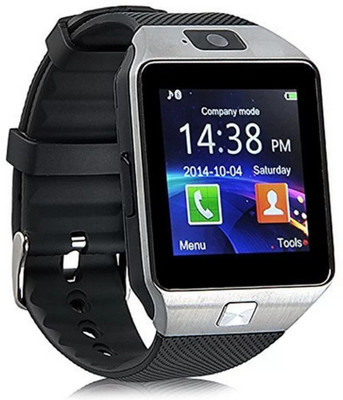 ROAR ZYK_480Z DZ09_ Smartwatch(Black Strap XL)