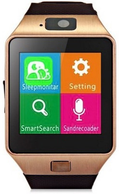

HOC OIZ_762X DZ09_4G mi smart watch with camera || smart watch with memory card|| smart watch with sim card support ||fitness tracker|| bluetooth smart watch||Wrist Watch Phone|| 4G Smart Watch ||Best in Quality Smartwatch(Brown Strap XL)