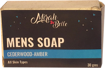 

Mirah Belle Naturals Men Soap Cedarwood - Amber(30 g)