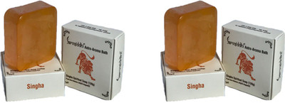 

Sarvsiddhi Singha Astro Aroma Bath Natural Handmade Soap Set Of 6(125 g, Pack of 6)