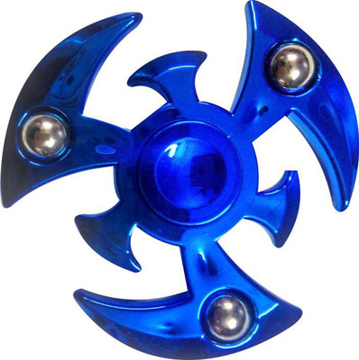 

WE MAKE 3 Arm Action Figure Blue Fidget Spinner Toy for Kids & Adults(Blue)