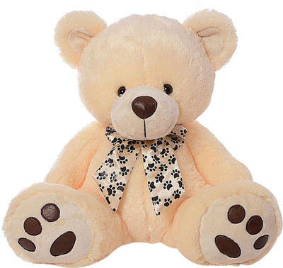 

Dimpy Stuff Dimpy Sitting bear - 30 cm(Cream)