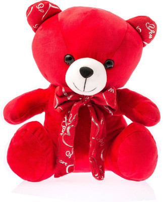 

Dimpy Stuff Dimpy Sitting Bear - 30 cm(Red)