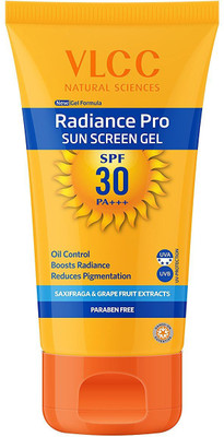 

VLCC radiance pro sunscreen gel spf30 - SPF 30 PA+++(100 g)