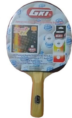 GKI Rollaway Indoor Table Tennis Table(Red)