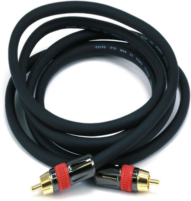

monoprice TV-out Cable Subwoofer(Black, For Home Theater, 1.82)