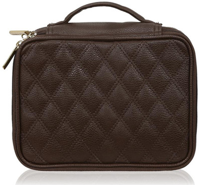 

Zen Temple Exclusive and Handmade Makeup Vanity Box(Brown)