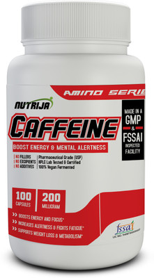 

NutrIJa CAFFEINE 200MG CAPSULES(100)