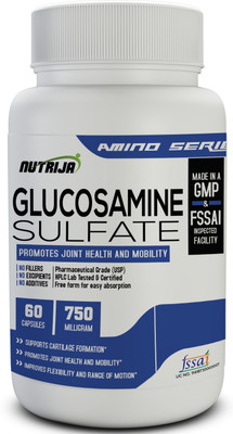 NutriJa GLUCOSAMINE SULFATE 750MG CAPSULES(60)