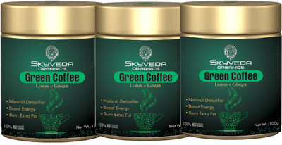 

Skyveda Organics Green coffee beans Extract for weight loss and weight management 100% Natural and Pure(300 g)