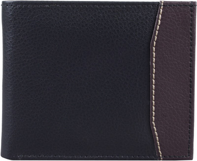 

Leatherstile Men Black Artificial Leather Wallet(4 Card Slots)