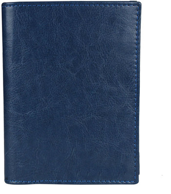 

Creative India Exports Men Blue Genuine Leather Wallet(8 Card Slots)