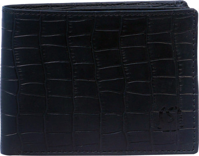 

SAMTROH Men Black Artificial Leather Wallet(6 Card Slots)