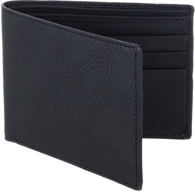 

Creative India Exports Men Black Genuine Leather Wallet(8 Card Slots)