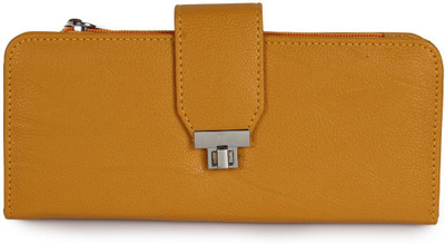 

LadyBugBag Women Brown Artificial Leather Wallet(7 Card Slots)