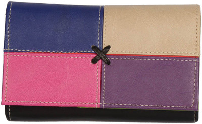 

LadyBugBag Women Multicolor Artificial Leather Wallet(3 Card Slots)