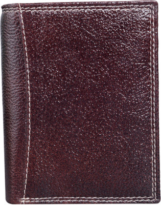 

Leatherstile Men Brown Genuine Leather Wallet(13 Card Slots)