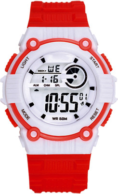 

DIRAY DR203L7-Cherry Red Strong Strap Hand Band Style Multi-Functions Watch - For Men
