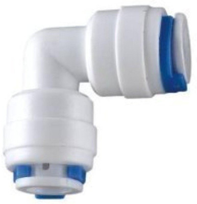 

Pooja Trendz 4 Pcs RO Union Elbow Connector Suited for all type of RO Models-3/8 x 3/8 Solid Filter Cartridge(0.5, Pack of 1)