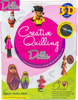 

Goyal Traders Creative Quilling Dolls