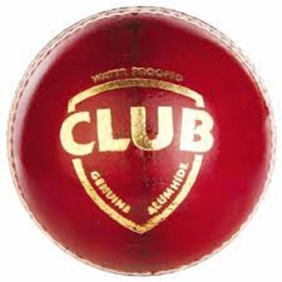 

Queen Sports Industries Pack of 1 leather ball Cricket Leather Ball(Pack of 1, Red)