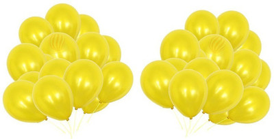 

PartyballoonsHK Solid Metallic Yellow Birthday Party Decoration ( Pack Of 150) Balloon(Yellow, Pack of 1)