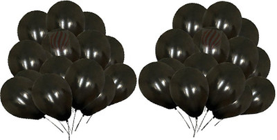 

PartyballoonsHK Solid Metallic Black Birthday Party Decoration ( Pack Of 150) Balloon(Black, Pack of 1)