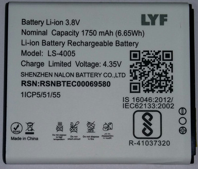 Micromax Lyf Flame 6 LS-4005 1750mAh Battery( )