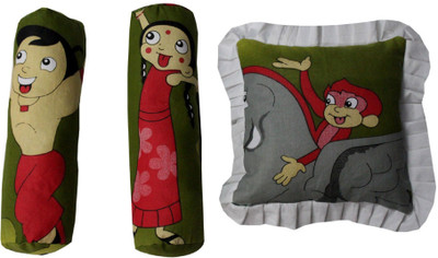 

Rainbow Bazzarr Cotton Bedding Set(Green)