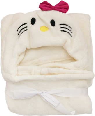 

Babysid Collections Animal  Crib Baby Blanket(Polyester, Cream