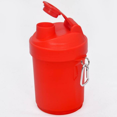 

Go Shaker Protein 500 ml Shaker(Pack of 1, Red)