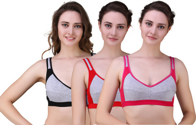 Maamba by MAAMBA Premium Women Push-up Non Padded Bra(Multicolor)