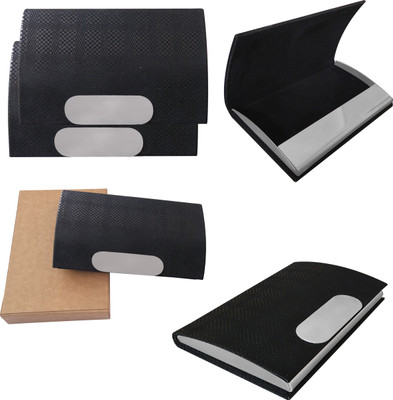 

Printmystic.com 10 Card Holder(Set of 5, Black)