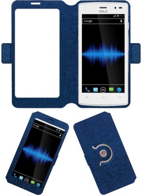 ACM Flip Cover for Xolo Q600 Club(Blue, Cases with Holder, Pack of: 1)