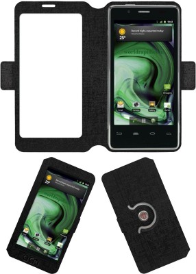 ACM Flip Cover for Lava Xolo X900(Black, Cases with Holder, Pack of: 1)