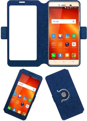 ACM Flip Cover for Panasonic T50(Blue, Cases with Holder, Pack of: 1)