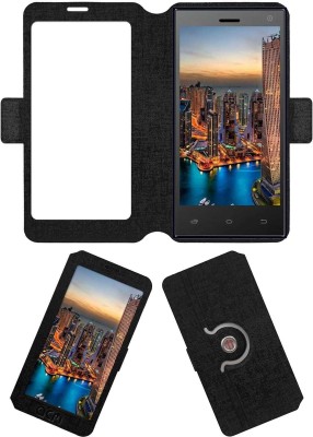 ACM Flip Cover for Ziox Astra Nxt(Black, Cases with Holder, Pack of: 1)