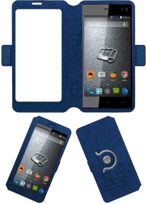 ACM Flip Cover for Micromax Canvas Xpress A99(Blue, Cases with Holder, Pack of: 1)