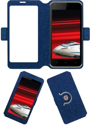 ACM Flip Cover for Celkon Millennia 2gb Xpress(Blue, Cases with Holder, Pack of: 1)