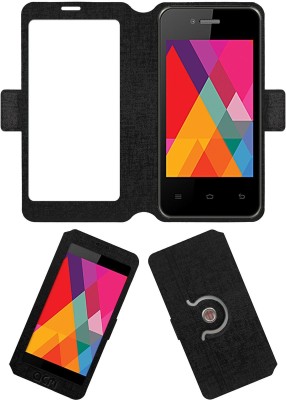 ACM Flip Cover for Videocon Infinium X30 Pro(Black, Cases with Holder, Pack of: 1)